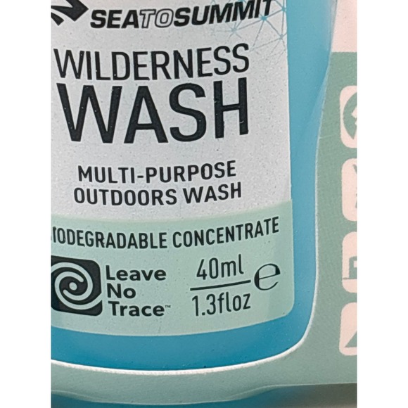Sea to Summit, Wilderness Wash, Biodegradable Concentrate, New 1.3 fl‎ ounces - Picture 2 of 4